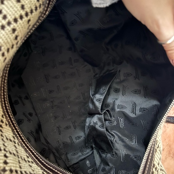 Authentic Gucci Diamanté Crest Canvas
Duffle Bag - Picture 7 of 7